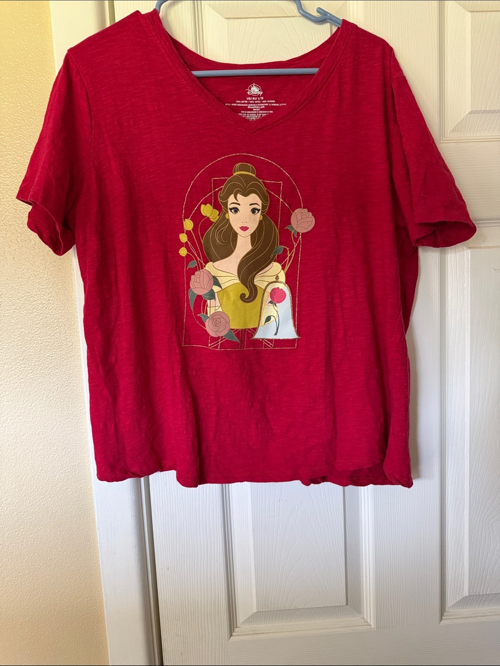 Disney Red Belle Graphic Tee - Short Sleeve